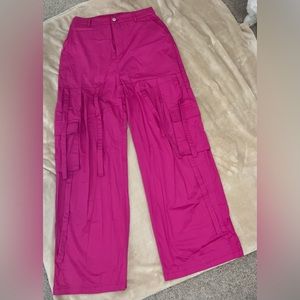 Pink Wide Leg Pant